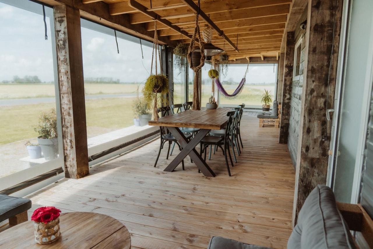 Tiny Farm House Met Hot Tub. Villa Menaldum Eksteriør billede