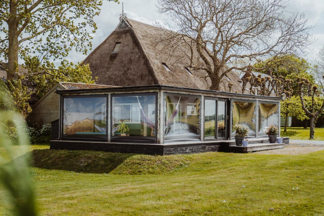 Tiny Farm House Met Hot Tub. Villa Menaldum Eksteriør billede